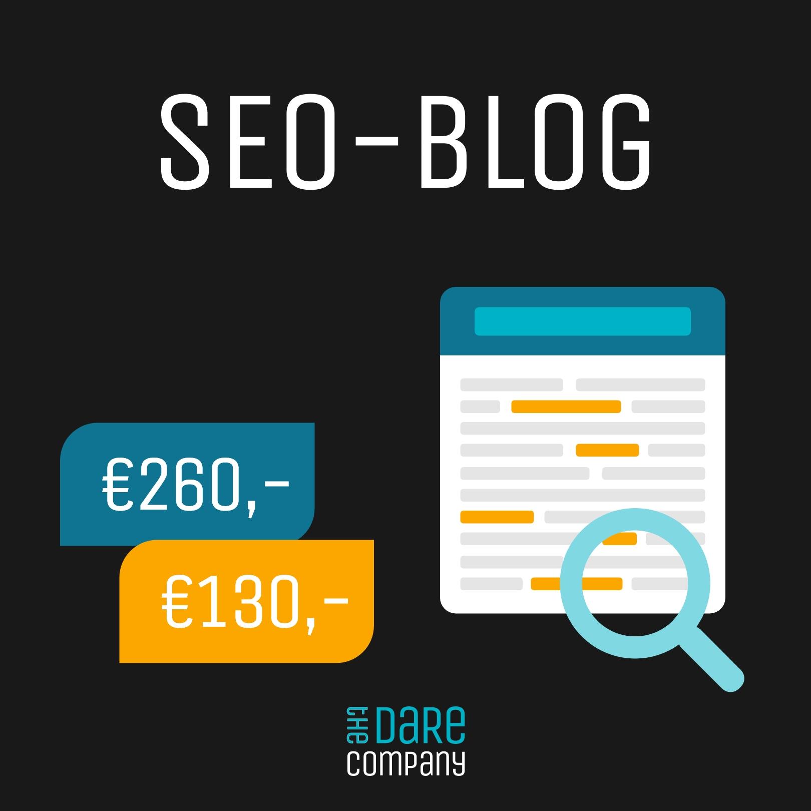 seo blog korting