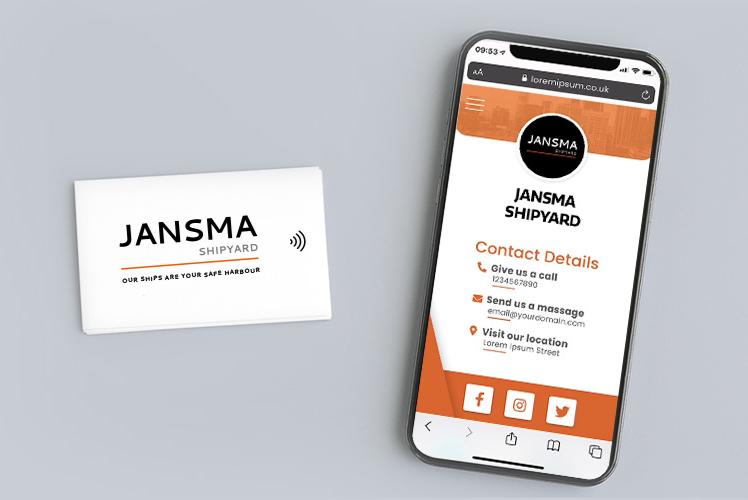 A Digital Business Card: better than paper?