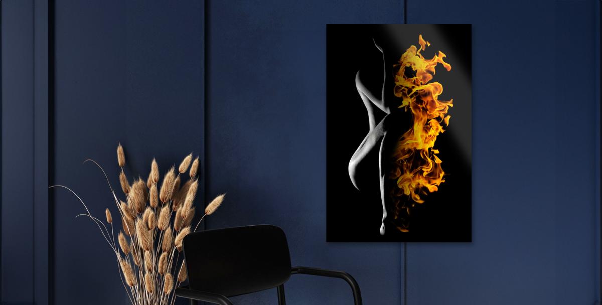 Naked Nature Pop art