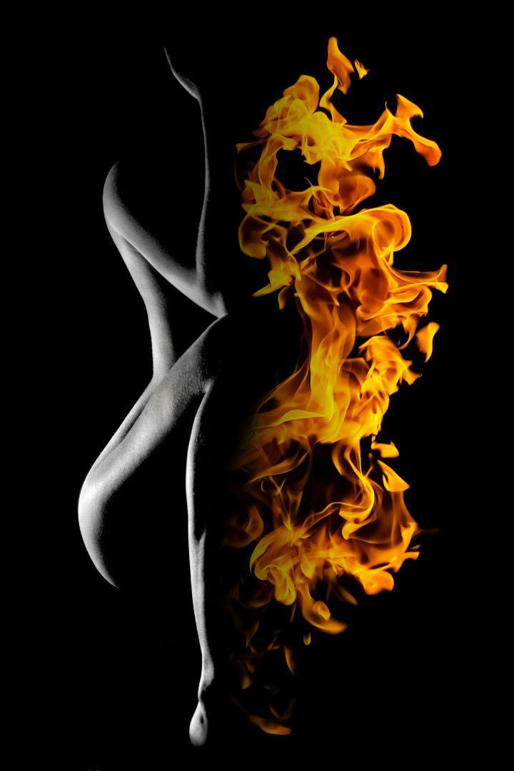 Naked Nature Pop art