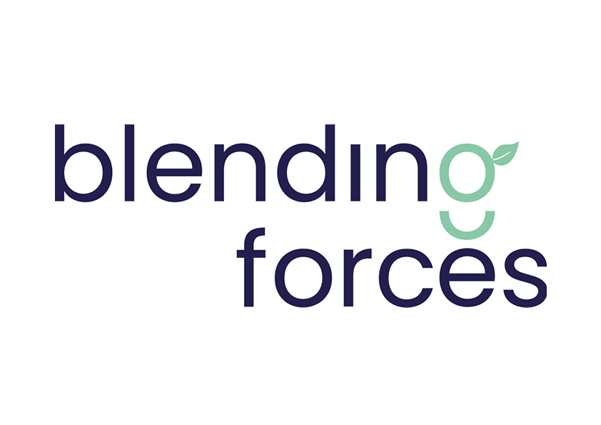 blending forces logo