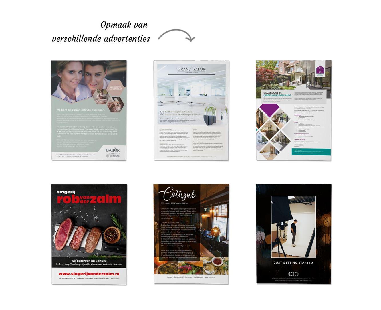 Portfolio | Brand New Magazine advertenties