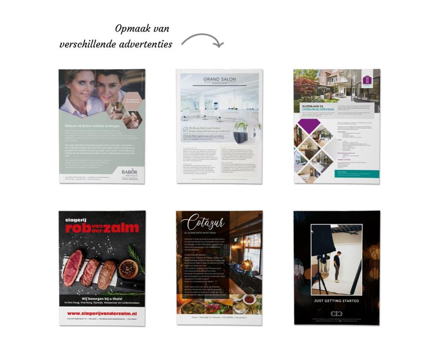 Portfolio | Brand New Magazine advertenties
