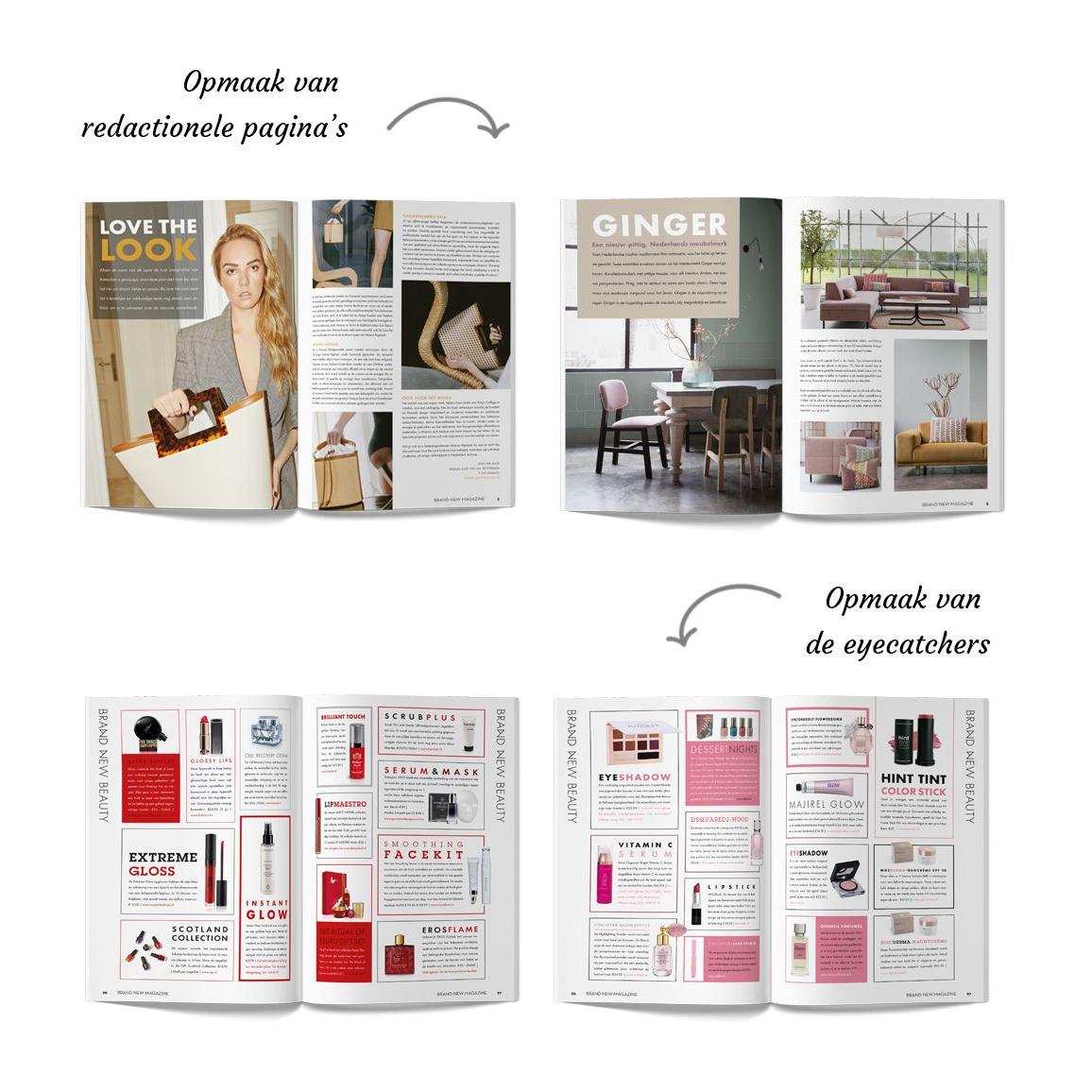 Portfolio | Brand New Magazine opmaak