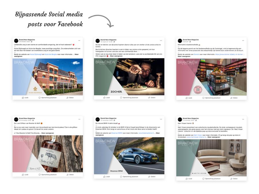 Portfolio | Brand New Magazine social media