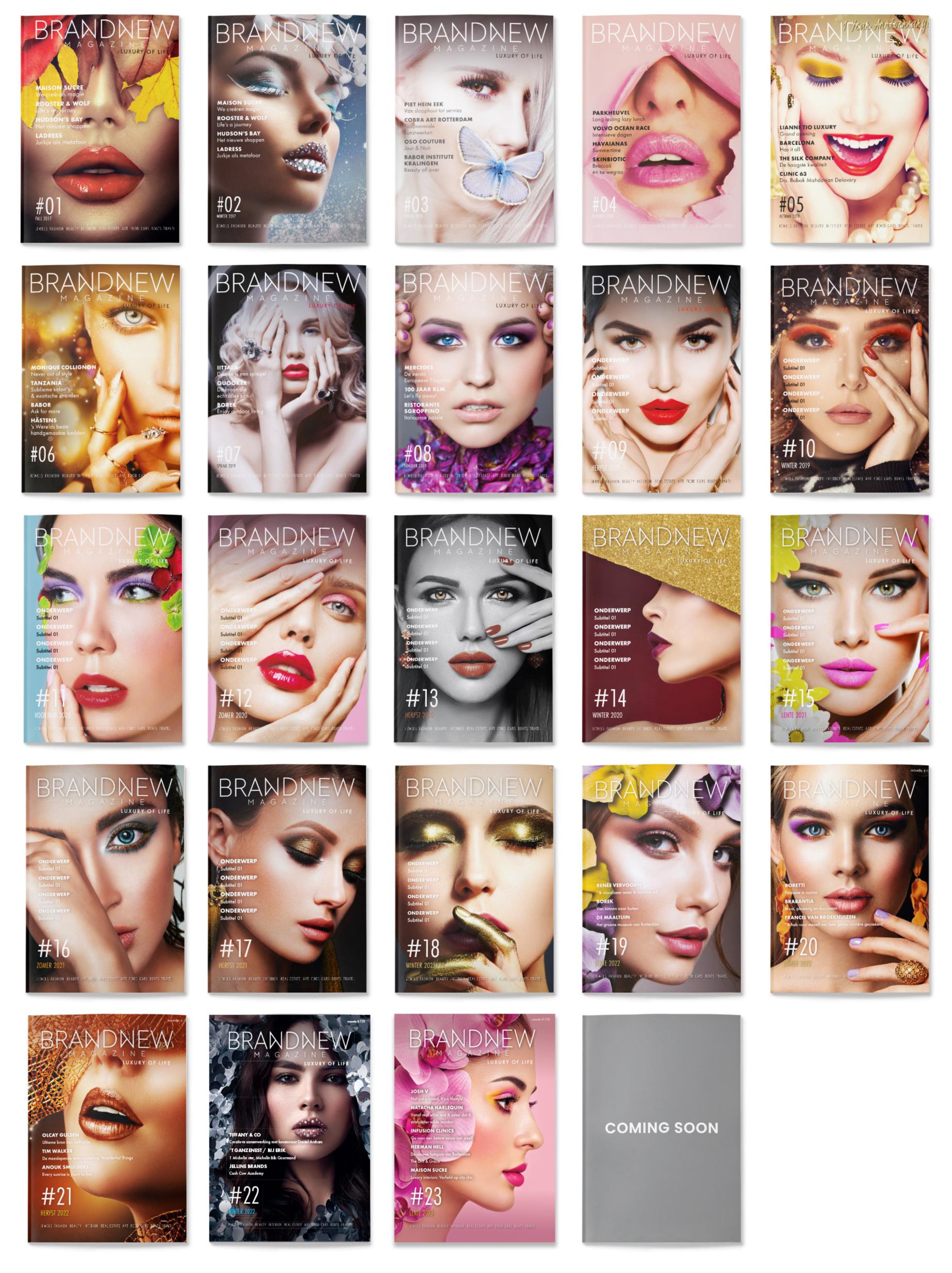 Portfolio | Brand New Magazine covers