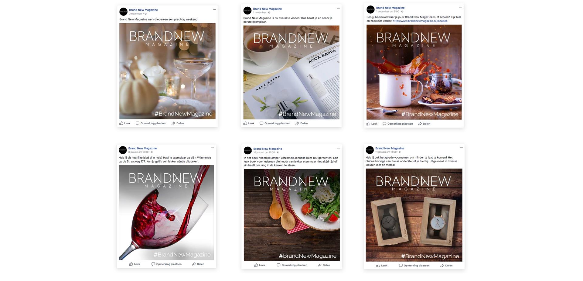 Portfolio | Brand New Magazine socials