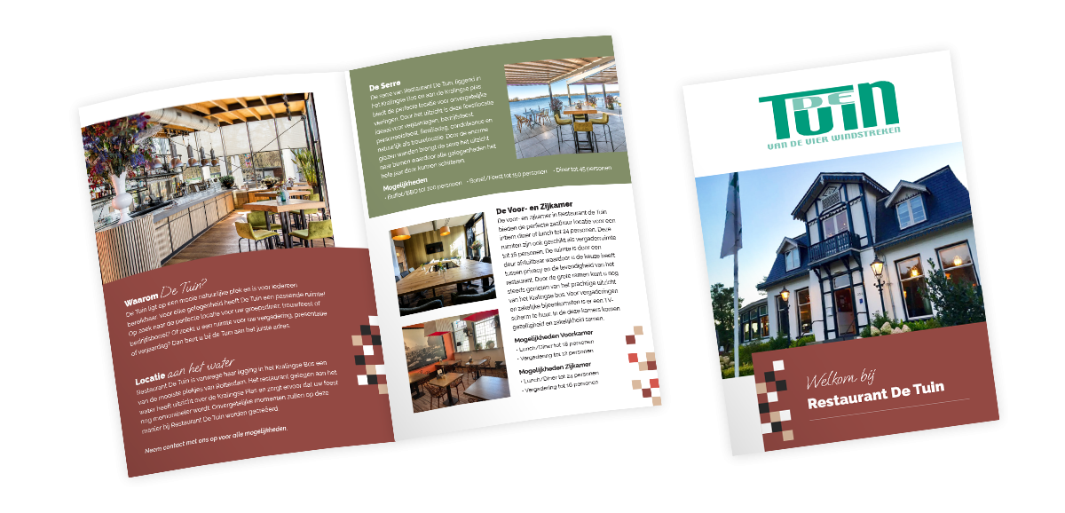 folder voor de tuin door the dare company