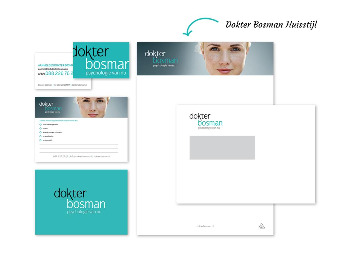 Portfolio | Dokter Bosman huisstijl