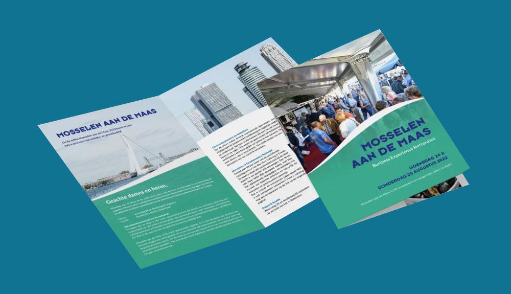 Mosselen aan de Maas | Drukwerk