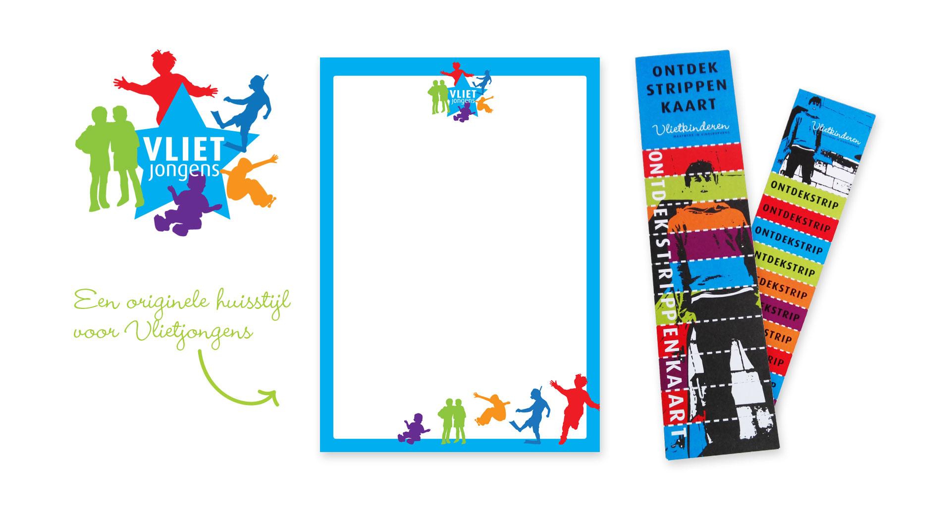 Portfolio | Vlietkinderen huisstijl Vlietjongens