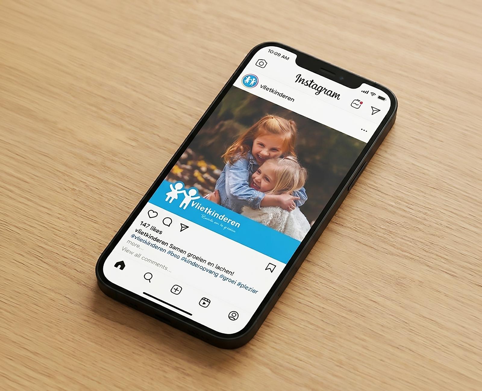 Social media ads | Phone with a social media ad on it