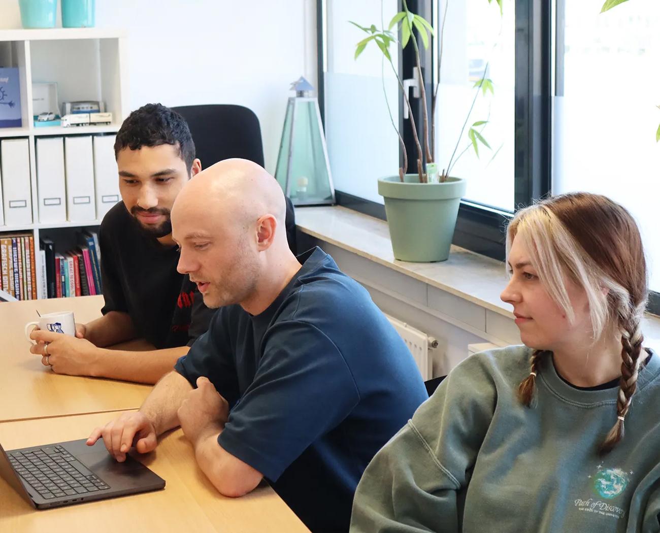 SEO Outsourcing | Three people discuss their options